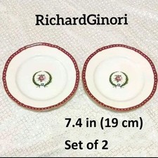 Richard Ginori Piatto Rosso